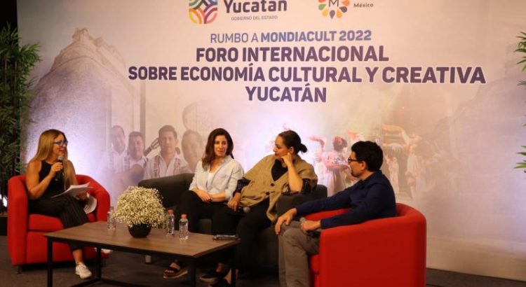Inicia Foro Internacional sobre Economía Cultural y Creativa Yucatán 2022