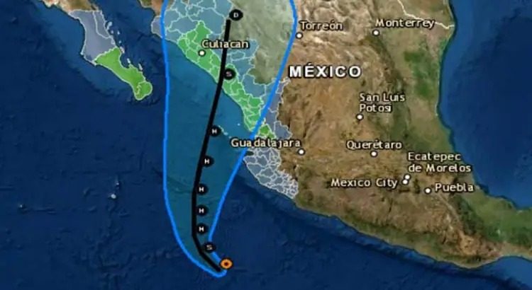 Activa “Orlene” alerta en 7 estados