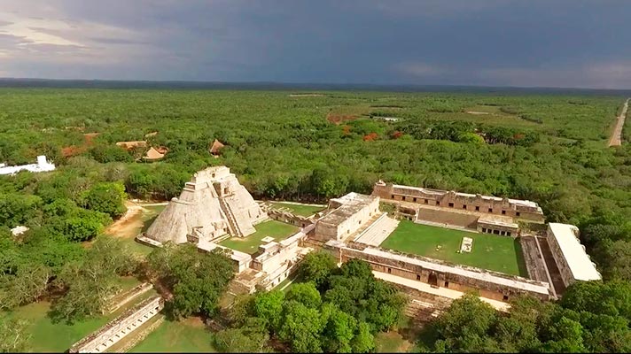 Próximo parque Nuevo Uxmal en Yucatán