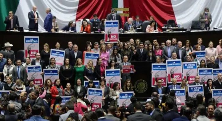 Rechazan diputados reforma electoral