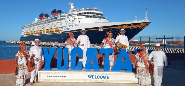 El crucero Disney Magic llega nuevamente a Yucatán