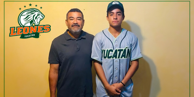 Joven Veracruzano firma con los Leones de Yucatán