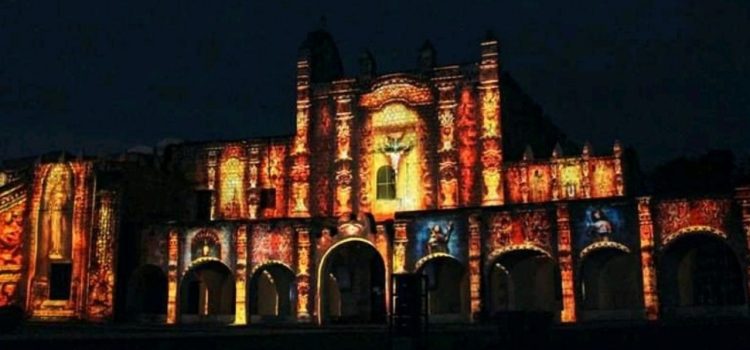 Inauguran el videomapping de la parroquia de San Servacio en Valladolid