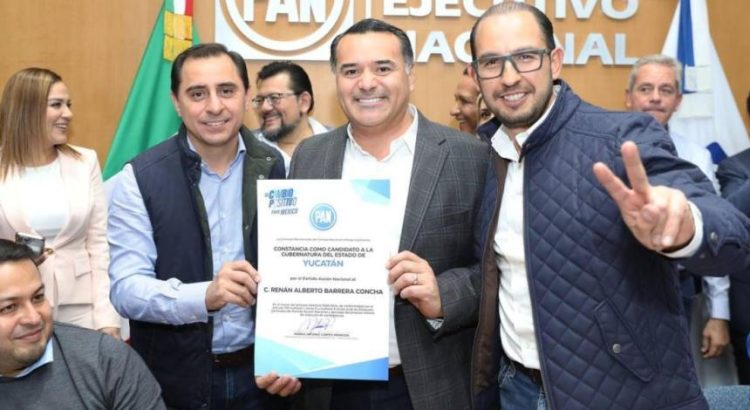 PAN aprueba a Renán Barrera como candidato a la gubernatura de Yucatán