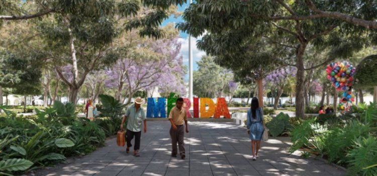 Cierre de calles en el centro de Mérida por remodelación de Plaza Grande