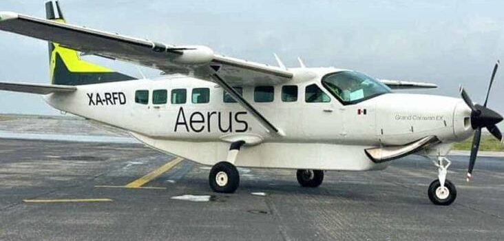 Aerolínea Aerus inicia nuevas rutas entre Cozumel, Cancún, Chetumal, Chichén Itzá y Mérida