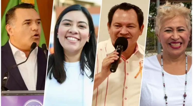 Conoce a los candidatos a gobernador de Yucatán