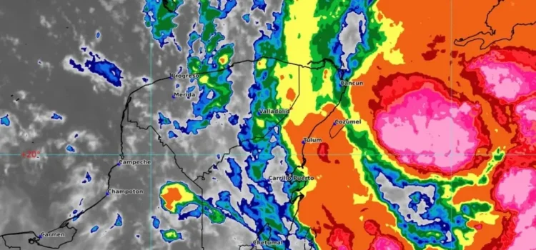 ‘Helene’ se intensifica; provocará fuertes lluvias en la península de Yucatán