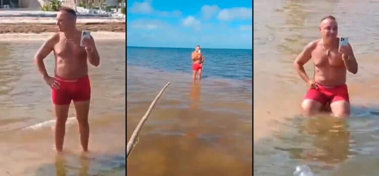 Gobierno de México defiende acceso libre a playas tras incidente con pescador en Yucatán