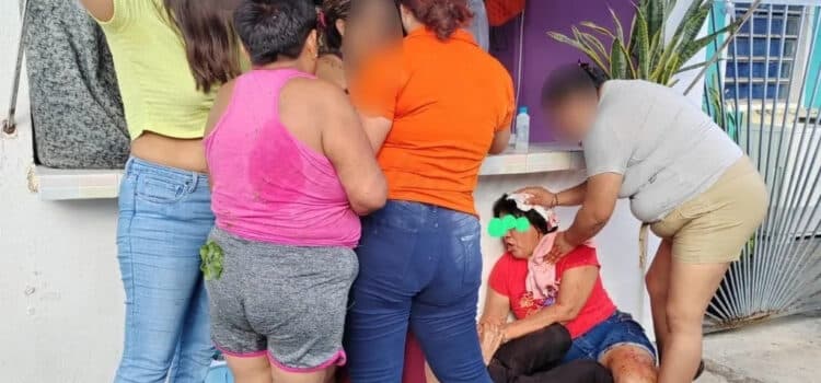 Riña entre familias en Mérida deja mujer herida y hombre detenido