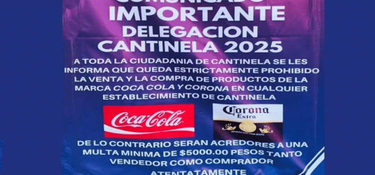 En este pueblo no se puede vender ni comprar Coca-Cola o Corona