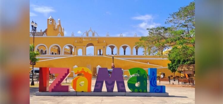 INAH clausura obras en el centro histórico de Izamal, Yucatán 