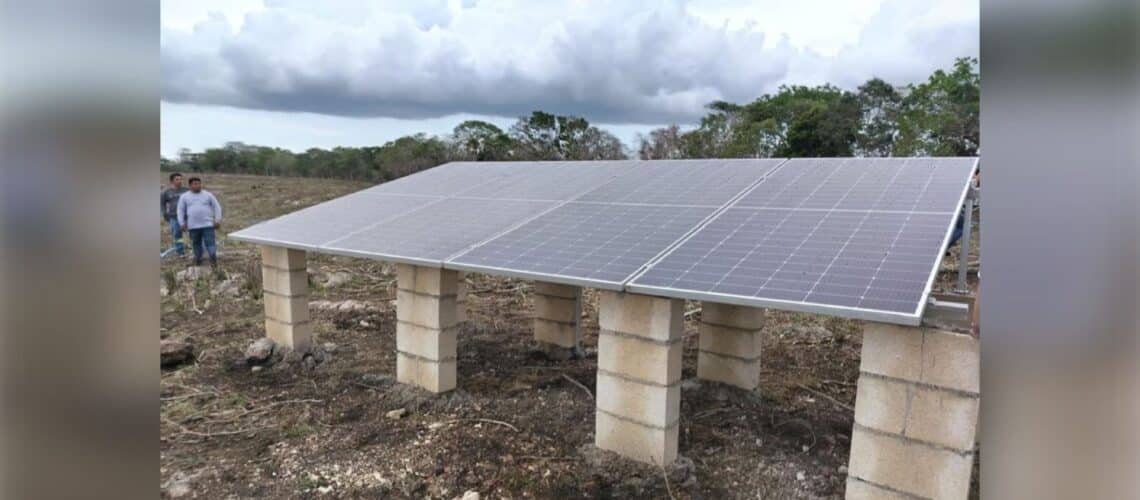 Inversión en riego y caminos rurales en Yucatán