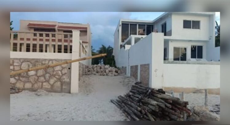 Alerta por cierre de playa en Chelem, Yucatán