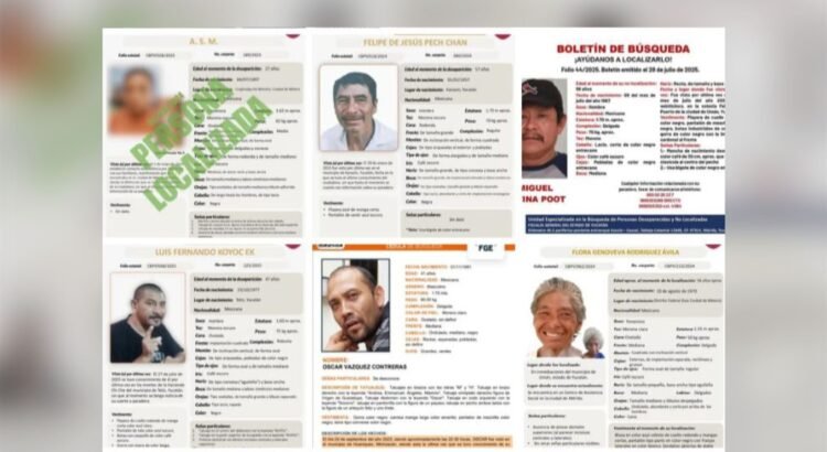 Yucatán: la brecha entre cifras oficiales y la realidad de desaparecidos