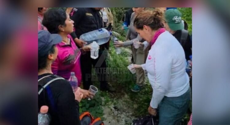 Turistas rescatadas en Abalá tras perderse en la selva