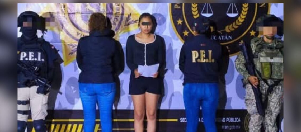 Capturan en Yucatán a mujer líder de banda de robos en Edo Mex