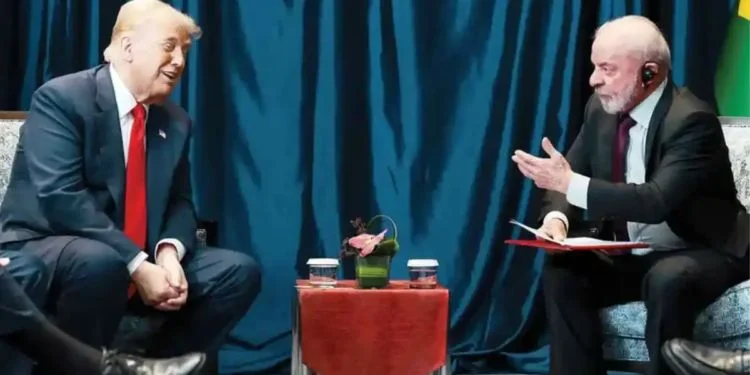 Acuerdan Trump y Lula negociar aranceles Acuerdan Trump y Lula negociar aranceles