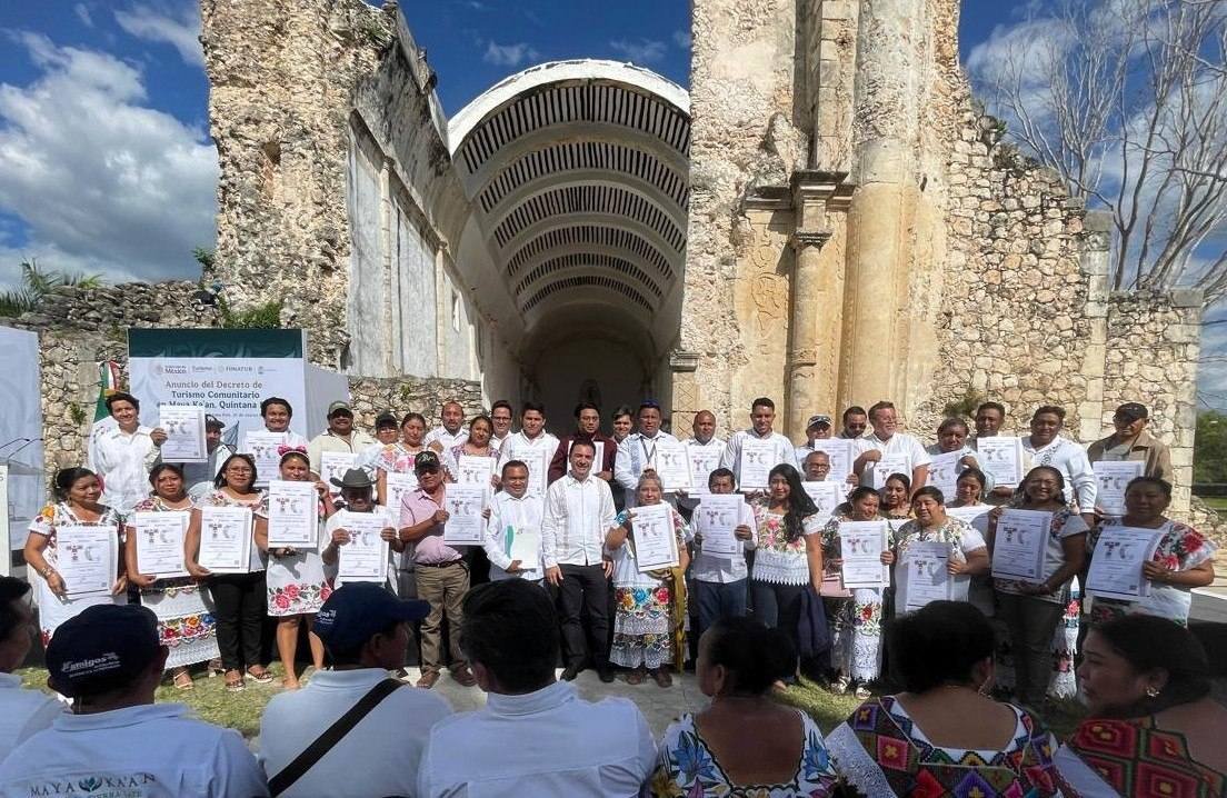 Reconocen a 61 proyectos de Yucatán con distintivo de turismo comunitario