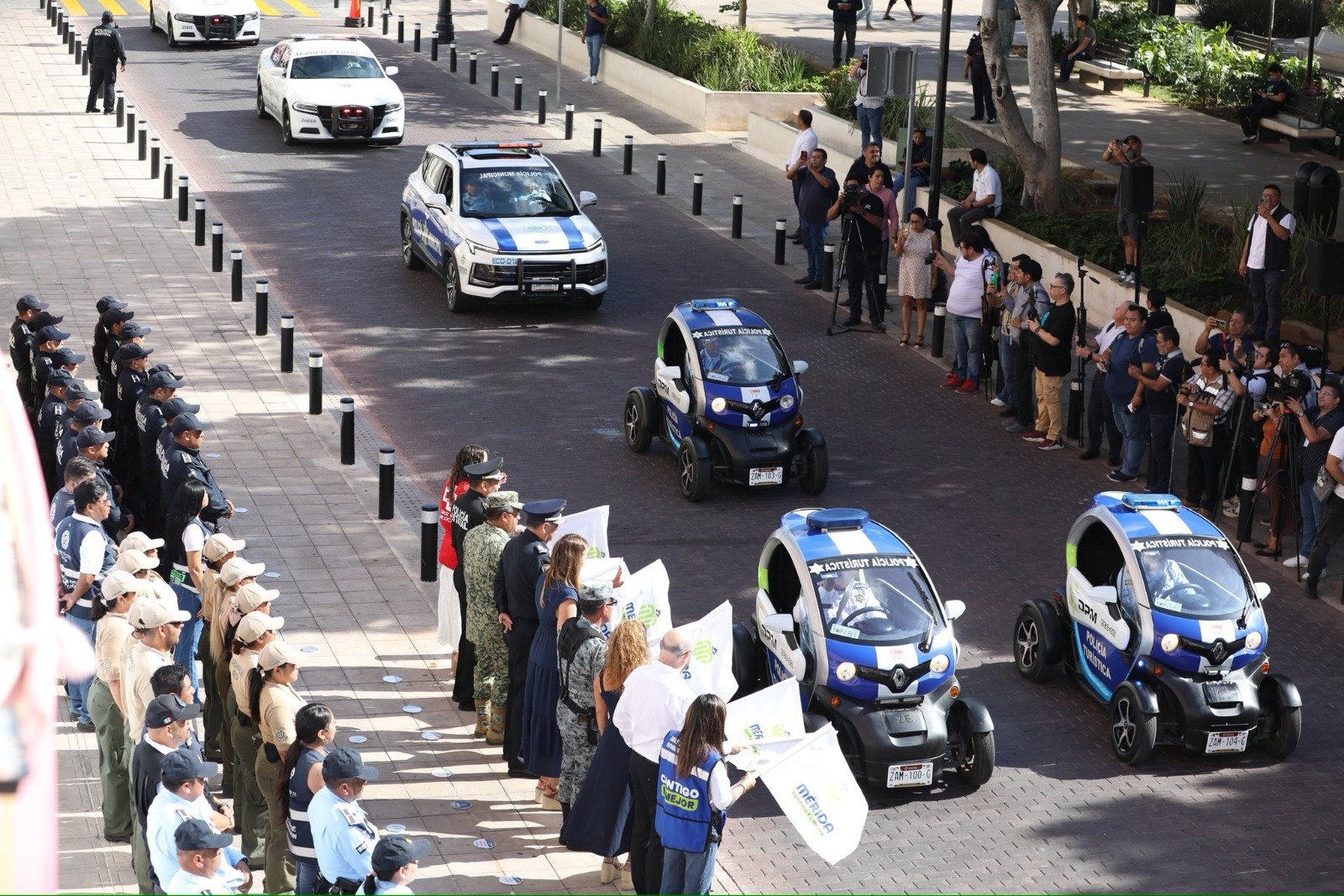 Refuerzan operativo de seguridad en Yucatán ante temporada vacacional y celebraciones religiosas