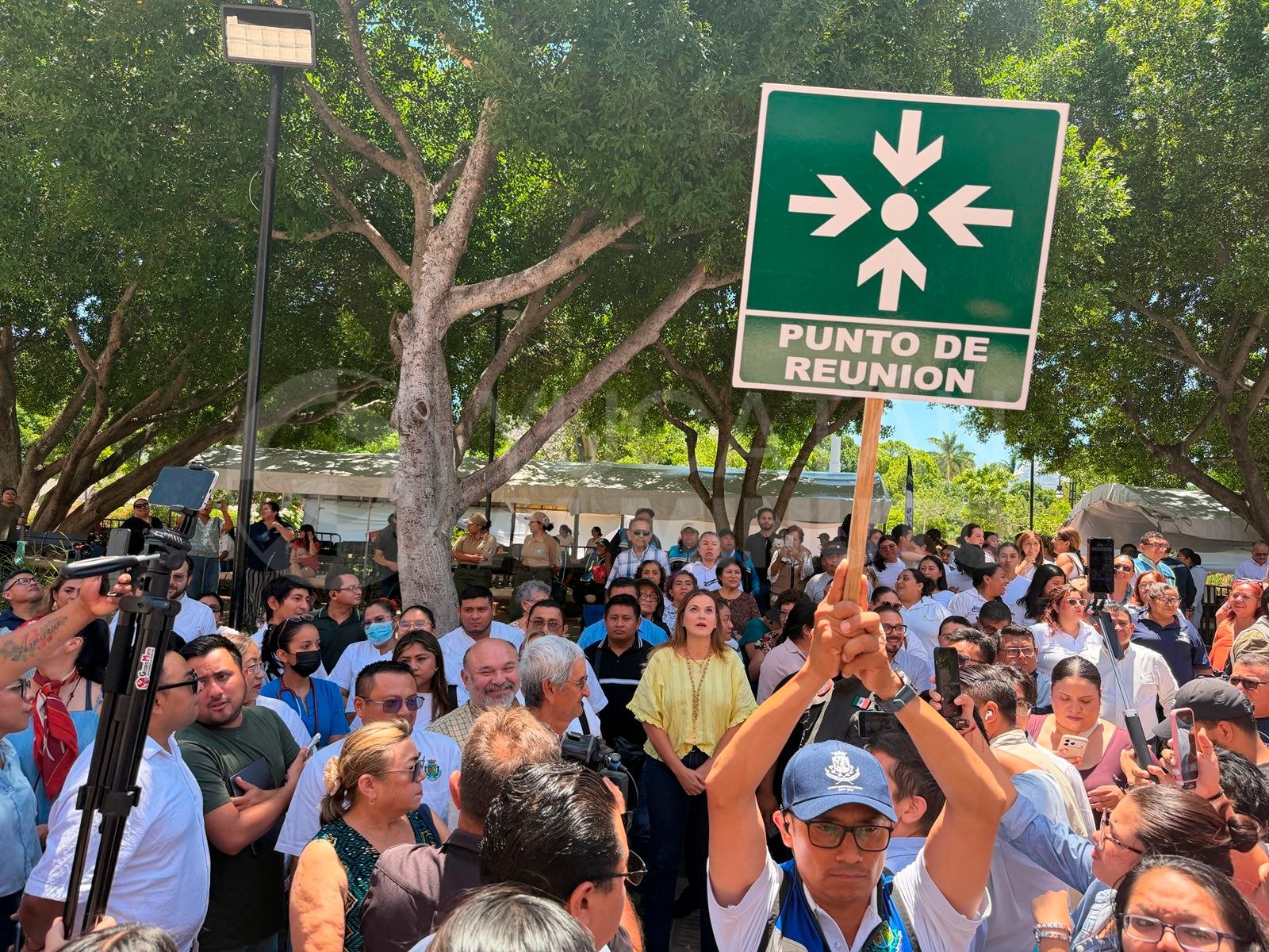 Yucatán registra participación récord en Simulacro Nacional 2026