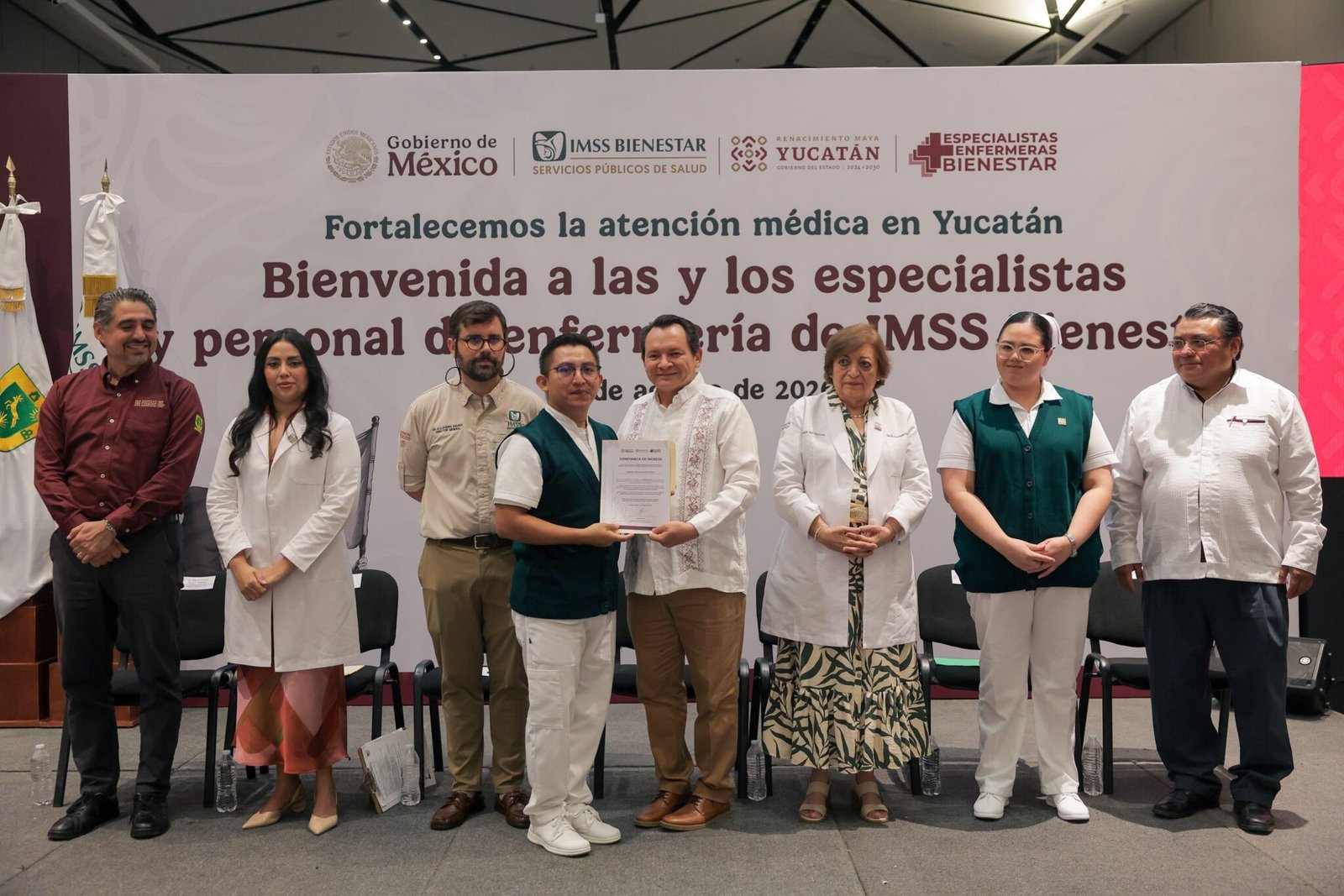 Se incorporan 336 profesionales de la salud en el nuevo Hospital O’Horán en Yucatán