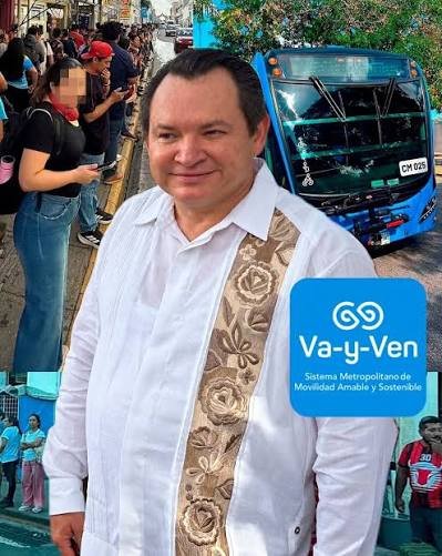 Gobernador de Yucatán niega conflicto con concesionarios del transporte Va y Ven