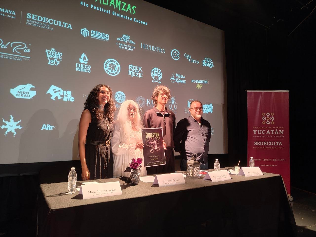 Invitan al 4° del Festival Siniestra que se llevará a cabo de forma simultánea en Mérida, Valladolid, Campeche y Cancún