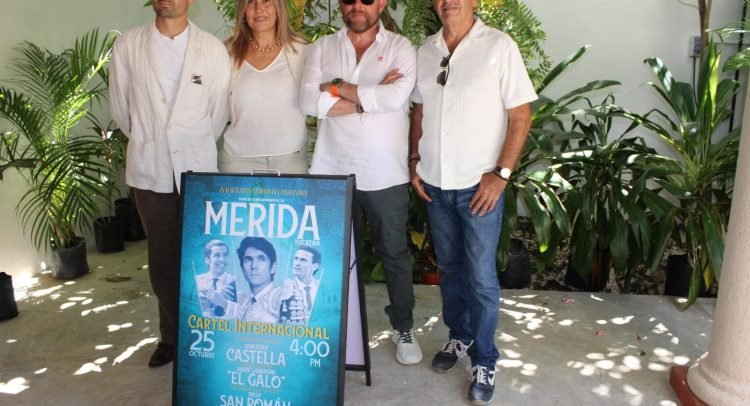 Presentan el cartel taurino para la temporada 2026-2027 en la Plaza de Toros Mérida