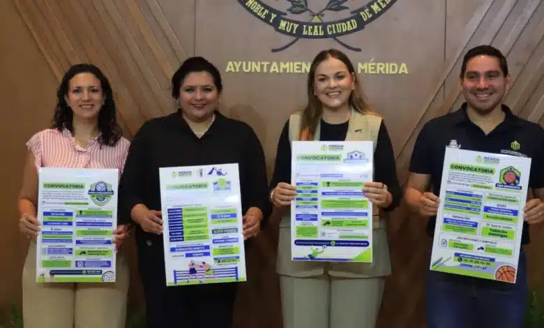 Amplían ligas deportivas municipales de Mérida