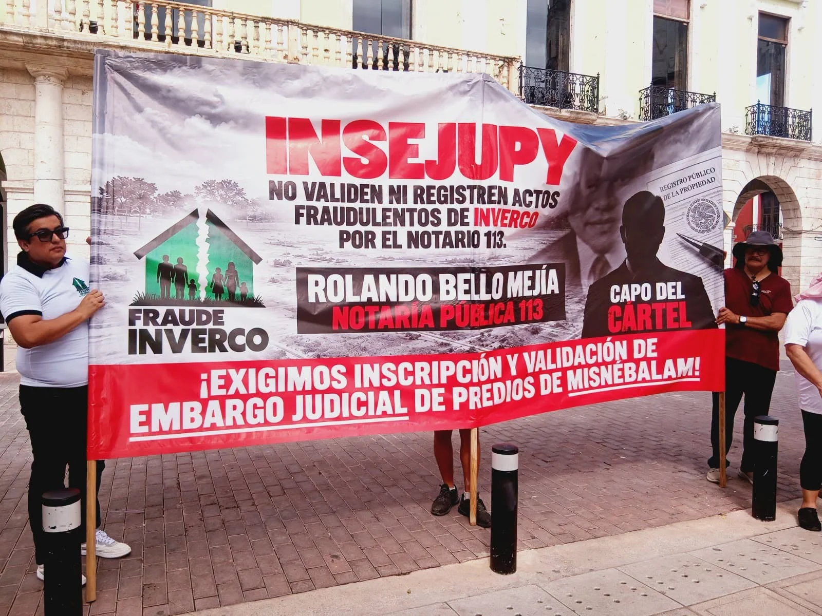Más de 700 familias denuncian un presunto fraude inmobiliario en Yucatán